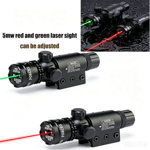 Accessoire laser rouge et vert réglable (haut/bas/gauche/droite) antichoc en aluminium pour la chasse et le camping en extérieur - Product Image 6