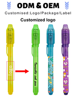 Fabrication bon marché en gros UV LED Light Magic Pen Invisible Ink Pen