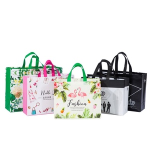 Wholesale Custom Non Woven Shopping <b>Bag</b> Durable Shoulder Grocery Laminated Printed <b>Reusable</b> Shopping <b>Bag</b> Manufacturers - Product Image 4