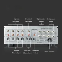 Amplificateur intégré Hi-Fi haute puissance MUSMYS-MPA-02 classe A et B 350W, entièrement équilibré avec contrôle de tonalité et télécommande