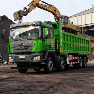 Camión Volquete Usado Shacman F3000 X3000 de 380hp/430hp, Camiones Volquete 8x4 de 12 Ruedas, Camión de Segunda Mano en Venta - Product Image 4