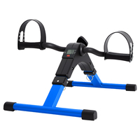 Mini pédalier d'exercice pliable pour la marche en intérieur sous le bureau, avec moniteur LCD, pour thérapie cardio et rééducation, prix usine