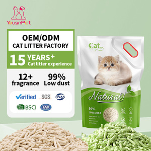 Arena para Gatos de Tofu en Forma de Barra, Ecológica, Biodegradable, Sin Polvo, de Alta Absorción, a Base de Plantas, de Primera Calidad, Venta Directa - Product Image 1