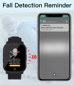 Theo Dõi Nhịp Tim Không Thấm Nước Fa83s SOS Cá Nhân Trẻ Em Thông Minh Đồng Hồ 4G Thời Gian Thực Theo Dõi Thiết Bị <span class=keywords><strong>GPS</strong></span> Smartwatch Cho Người Cao Tuổi - Product Image 4