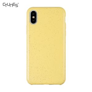 Per il <span class=keywords><strong>iPhone</strong></span> <span class=keywords><strong>Xr</strong></span> Biodegradabile Paglia di Grano In Fibra Hybrid TPU Cassa Del Telefono di Protezione - Product Image 2