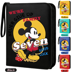 400 Stück Mickey Mouse Zootopia <span class=keywords><strong>Elsa</strong></span> Kartenalbum mit 4 Kartenfächern, Sammelmappe mit Reißverschluss, Doppeltaschen-Kartenordner - Product Image 1