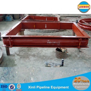 Tubo di scarico del condotto di rettangolo non giunto di dilatazione del tessuto del metallo per le tubazioni del <span class=keywords><strong>gas</strong></span> termico - Product Image 3