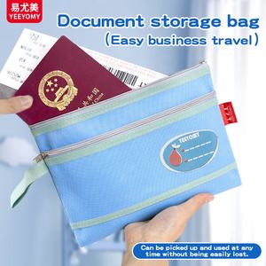 Sac de documents portable Startrichest personnalisable grande capacité en tissu Oxford pour étudiants en art, rangement multicouche, étanche - Product Image 2