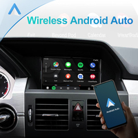 STWEI CarPlay Inalámbrico para Mercedes Benz GLK X204 2008-2011 NTG 4.0, Car Play, Android Auto, Espejo, Cámara Trasera, Pantalla Táctil