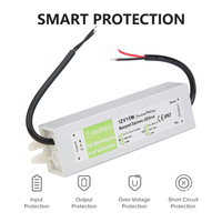 Convertisseur d'alimentation électrique LED étanche IP67 12V15W, 90-250V AC vers DC 12V 15W 1.25A, transformateur d'éclairage
