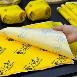 Wholesale Customized Printed Logo Eco-Friendly Recyclable Greaseproof Waterproof <b>Food</b> Grade Disposable Packaging <b>Wrapping</b> <b>Paper</b> - Product Image 6