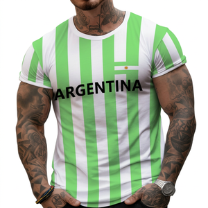 Conjunto de Uniforme de Fútbol Personalizado con Transferencia Térmica, Unisex, Nombre y Número, Manga Corta, Absorbe la Humedad, Ajuste Atlético, Todas las Temporadas, 100% Personalizable - Product Image 1