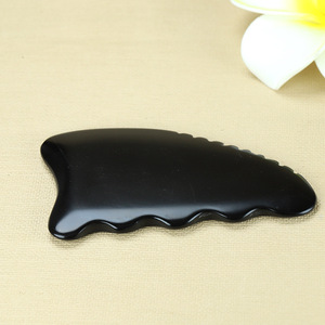 Pettine Gua Sha in Pietra Bian Naturale Personalizzato, Anti-Invecchiamento, <span class=keywords><strong>per</strong></span> la Cura della Pelle, <span class=keywords><strong>Massaggio</strong></span> <span class=keywords><strong>Viso</strong></span> con Pietra di Giada - Product Image 3