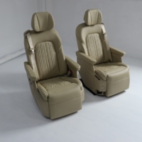 Conversión de Minibús a Van, Asientos de Cuero de Lujo, Interior de Automóvil Tipo Limusina para Hyundai H1 Carnival Vito