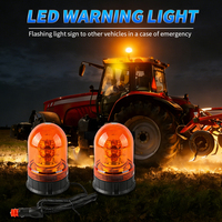 Nouvelle lumière décorative pour camion WTTG, 12V/24V, IP65, étanche, clignotante, longue portée, balise magnétique pour avertissement