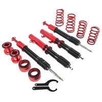 Amortiguadores GO Racing Compatibles con Mazda 3 Sedán de 4 Puertas 2010-2013, Kit de Reducción de Altura Ajustable