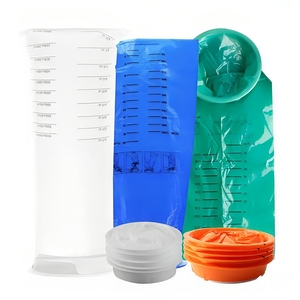 Bolsas de vómito azules desechables para uso de mujeres embarazadas y niños enfermos, bolsas de vómito impresas médicas impermeables - Product Image 6