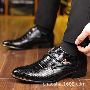 남자 비즈니스 캐주얼 신발 크로스 보더 전자 상거래 미국 해외 창고 - Product Image 3