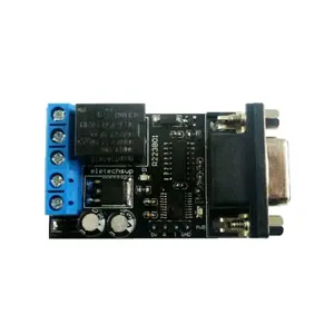 DC 12V PC COM DB9 RS232 seri Port gecikme için ARM MCU UART uzaktan kumanda anahtarlama paneli modülü