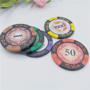 Jetons de poker Rfid en argile de 43mm avec système - Product Image 6