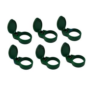 EPTRACTOR - ฝาครอบกันฝุ่นข้อต่อไฮดรอลิกแบบตัวเมีย 6 ชิ้น ขนาด 1.49 นิ้ว (38 มม.) พลาสติกสีเขียว - Product Image 1