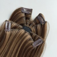 Extensions de cheveux humains chinois vierges de donneur unique, type queue de cheval Octopus Spider