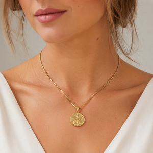 Collana con Ciondolo 3D in Acciaio al Titanio Stile INS, Ispirata alla Mitologia Occidentale, Gioiello di Lusso Vintage alla Moda - Product Image 2
