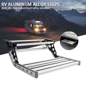 TYTXRV Marchepied pliable manuel de haute qualité pour caravane et camping-car, marchepieds simples en alliage d'aluminium antidérapants - Product Image 4