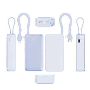 Nuevo Banco de Energía de 10000mAh con Pantalla Digital, Cables Integrados y Carga Rápida de 20W, Banco de Energía Portátil con PD QC de 22.5W - Product Image 2