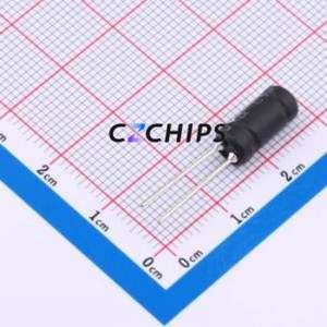 Inductor de Potencia XR5*11-100K-L, Componente de Montaje en Orificio (THT), D6.5xL13mm 10uH 10% 1.5A 50Ohm - Product Image 2