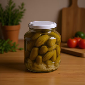 Pickle Jar 6 Pack <b>Glass</b> Storage <b>Container</b> With Lid For Kitchen Use - Product Image 3