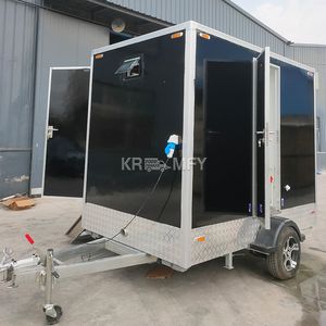 Baño Móvil Público de Plástico de Dos Habitaciones con Nuevo Diseño 2025, Remolque de Baños Portátiles - Product Image 3