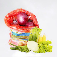 25kg 30kg 45x75cm 50x80cm PP Leno Mesh Netzakken voor landbouw, fruitverpakkingen voor aardappelen, uien, knoflook