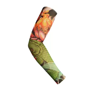 Cycling Cuff Outdoor Sun Protection Printed cycling sleeve Basketball Fishing Outdoor Sports Biketattoo sleeve full arm