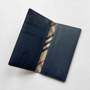 Korean Genuine Cowhide Leather MA10 Slim Long <b>Wallet</b> <b>Mens</b> Business Long Purse Premium Leather Design <b>for</b> Suit Pocket Carry - Product Image 4