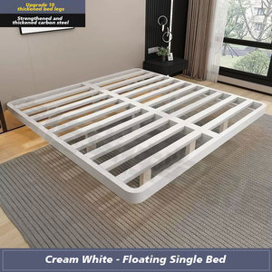 Ý Sang Trọng 1.5M Đôi Sắt Treo Giường Thuận Tiện Xách Tay Mở rộng Kim Loại Khung Có Thể Gập Lại Đầu Thiết Kế Đơn Giản Cho - Product Image 5