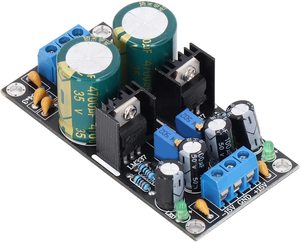 Módulo Regulador de Voltaje SUNTOP AC 10-<span class=keywords><strong>24V</strong></span> <span class=keywords><strong>LM317</strong></span> y LM337, Fuente de Alimentación Ajustable, Placa Estabilizada - Product Image 1