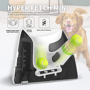 Köpekler için otomatik köpek topu başlatıcısı interaktif yavru evcil hayvan topu kapalı Thrower makinesi küçük ve orta köpekler için Fetch makinesi - Product Image 5