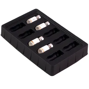 Customized Ampoule 1 ML Black Glass Vial Plastic Blister Tray plastic blister insert packaging