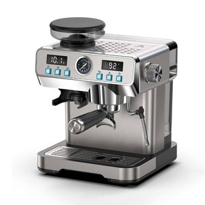 <span class=keywords><strong>Macchina</strong></span> per Espresso Professionale da 1360W <span class=keywords><strong>con</strong></span> Doppia Pompa e Doppia Caldaia, Pressione 20 Bar, Sistema di Macinatura Integrato - Product Image 1
