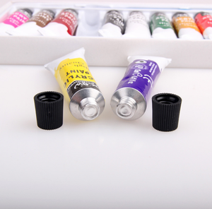 Xinbowen-<span class=keywords><strong>pintura</strong></span> profesional sobre <span class=keywords><strong>ropa</strong></span> de pared, 12 colores, 12 ml, <span class=keywords><strong>pintura</strong></span> acrílica no tóxica con pincel - Product Image 4