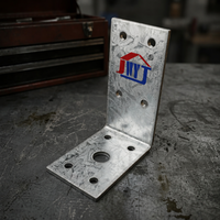 Soporte Angular de Acero Galvanizado a Medida, Conector de Esquina en Forma de L para Madera, Venta al por Mayor para Reparación de Edificios