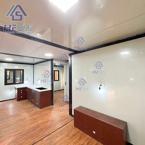 บ้านสำเร็จรูปแบบขยายได้ขนาด 20 ฟุต 40 ฟุต ประกอบง่าย 1 2 3 4 5 ห้องนอน พับได้ ขาย บ้านเคลื่อนที่ วิลล่า - Product Image 3