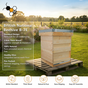 Nouvel équipement apicole multi-sweet National Beehive en bois de <span class=keywords><strong>sapin</strong></span> de Chine, garantie 1 an, modèle B-7E - Product Image 5
