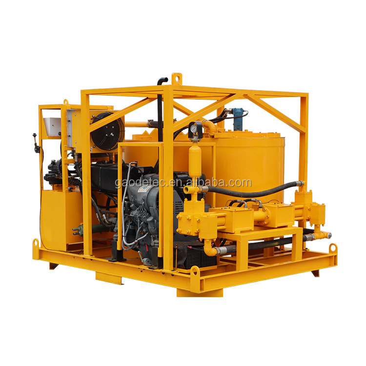 Китай высокая громкость коллоидная компактная станция затирки для туннельной подкладки