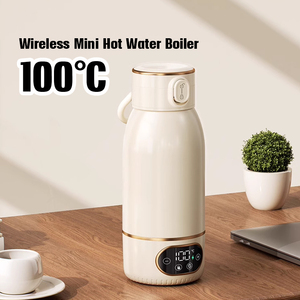 Mini Bollitore da Viaggio Portatile Elettrico 500mL, Piccolo Bollitore per Tè da Viaggio, Scaldabiberon Portatile per Spostamenti - Product Image 3