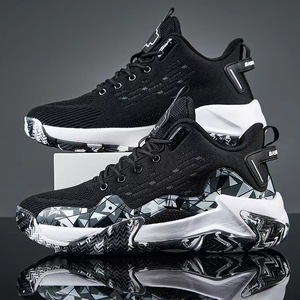 Nuove <span class=keywords><strong>Scarpe</strong></span> <span class=keywords><strong>da</strong></span> <span class=keywords><strong>Basket</strong></span> 2026 per Giovani Studenti, <span class=keywords><strong>Scarpe</strong></span> <span class=keywords><strong>da</strong></span> Corsa Traspiranti, Sneakers alla Moda <span class=keywords><strong>da</strong></span> Uomo, Colore Nero, Tomaia in PU, Allacciatura - Product Image 2