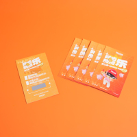 Livraison Rapide Cartes de Visite Personnalisées en Papier d'Art Premium, Billets de Loterie à Gratter pour Utilisation en Lot et en Paquet