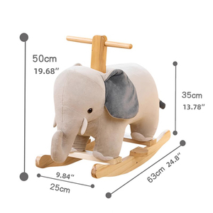 Factory Direct Sales of <b>Elephant</b> Rocking Horses As <b>Gifts</b> for Children - Product Image 6