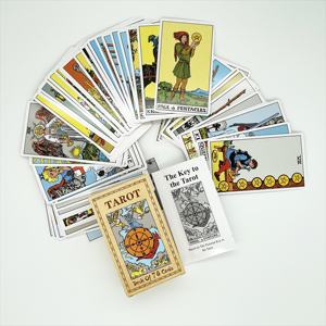 Tarocchi personalizzati con stampa OEM con una carta dei tarocchi manuale da 100 pagine in vendita - Product Image 1